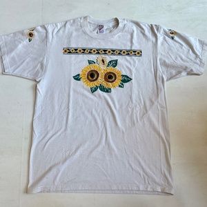Vintage Sunflower Graphic Shirt